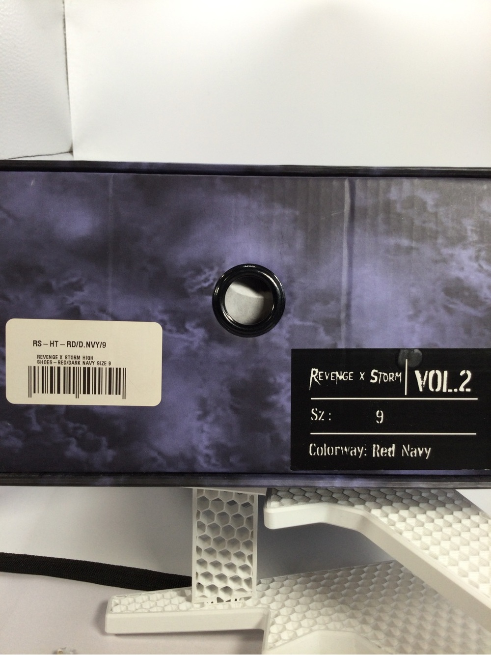 Revenge x Storm Vol.2 Sneaker Box - Red Navy